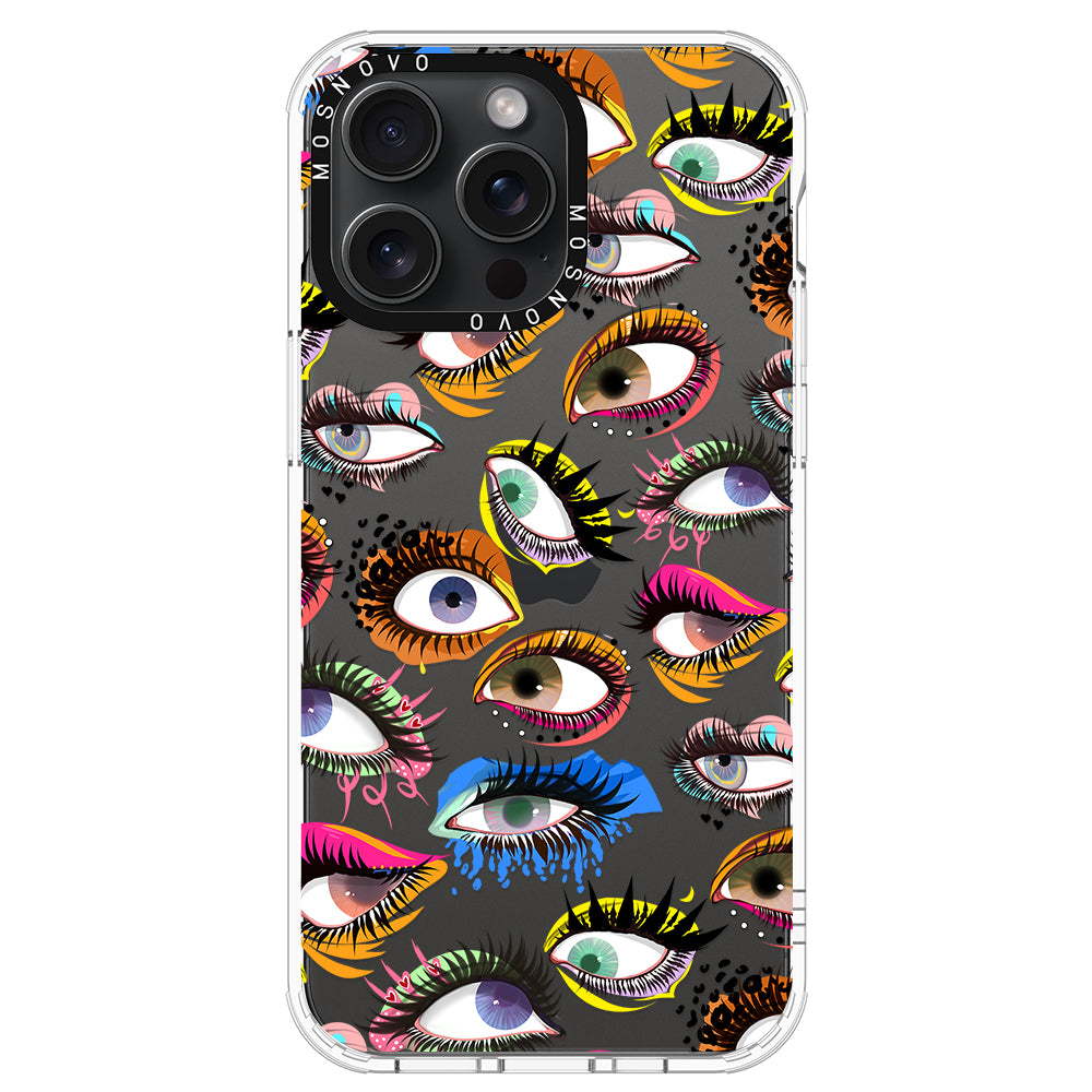 Eyes Phone Case - iPhone 15 Pro Max Case - MOSNOVO