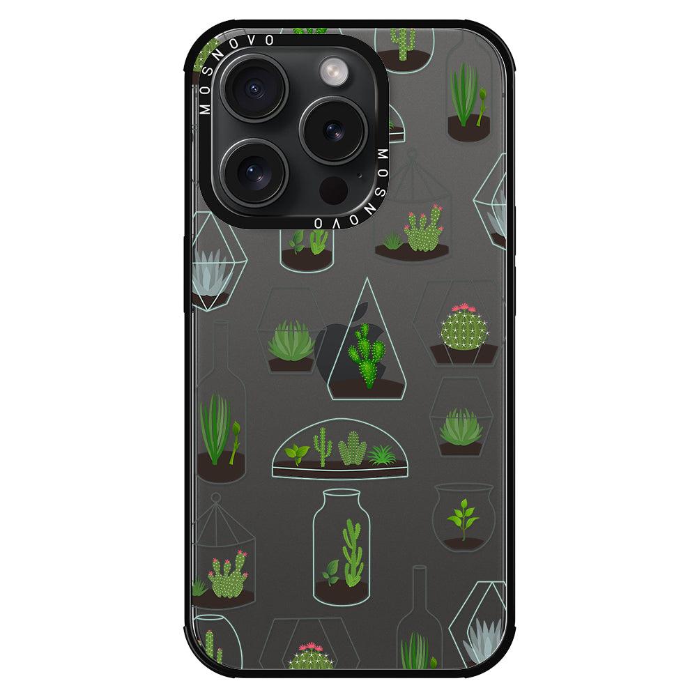 Cactus Plant Phone Case - iPhone 15 Pro Case - MOSNOVO