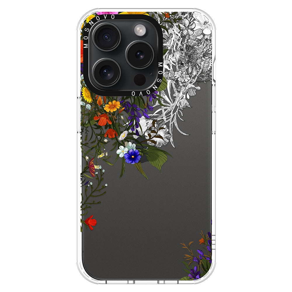 Beautiful Bloom Phone Case - iPhone 15 Pro Case - MOSNOVO