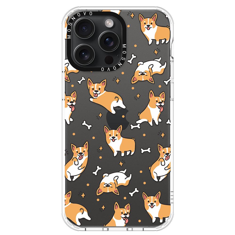 Corgi Phone Case - iPhone 15 Pro Max Case - MOSNOVO