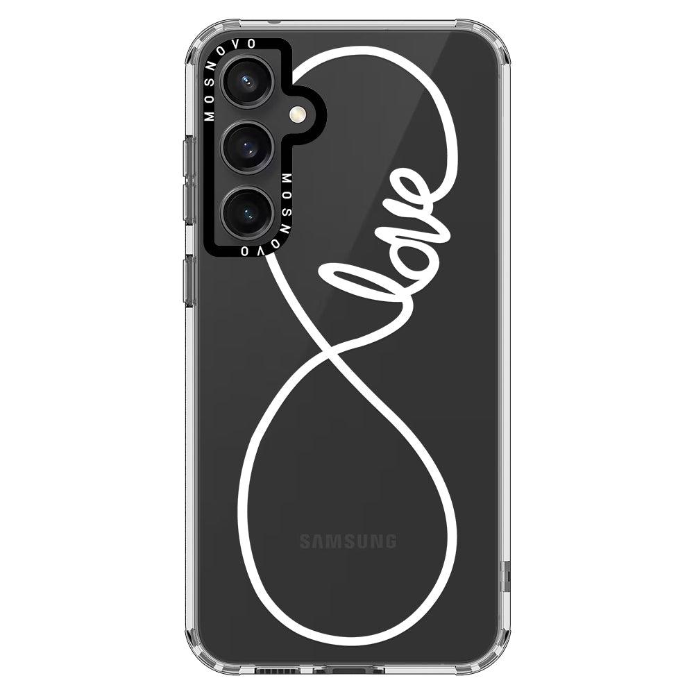 Infinity Love Phone Case - Samsung Galaxy S23 FE Case