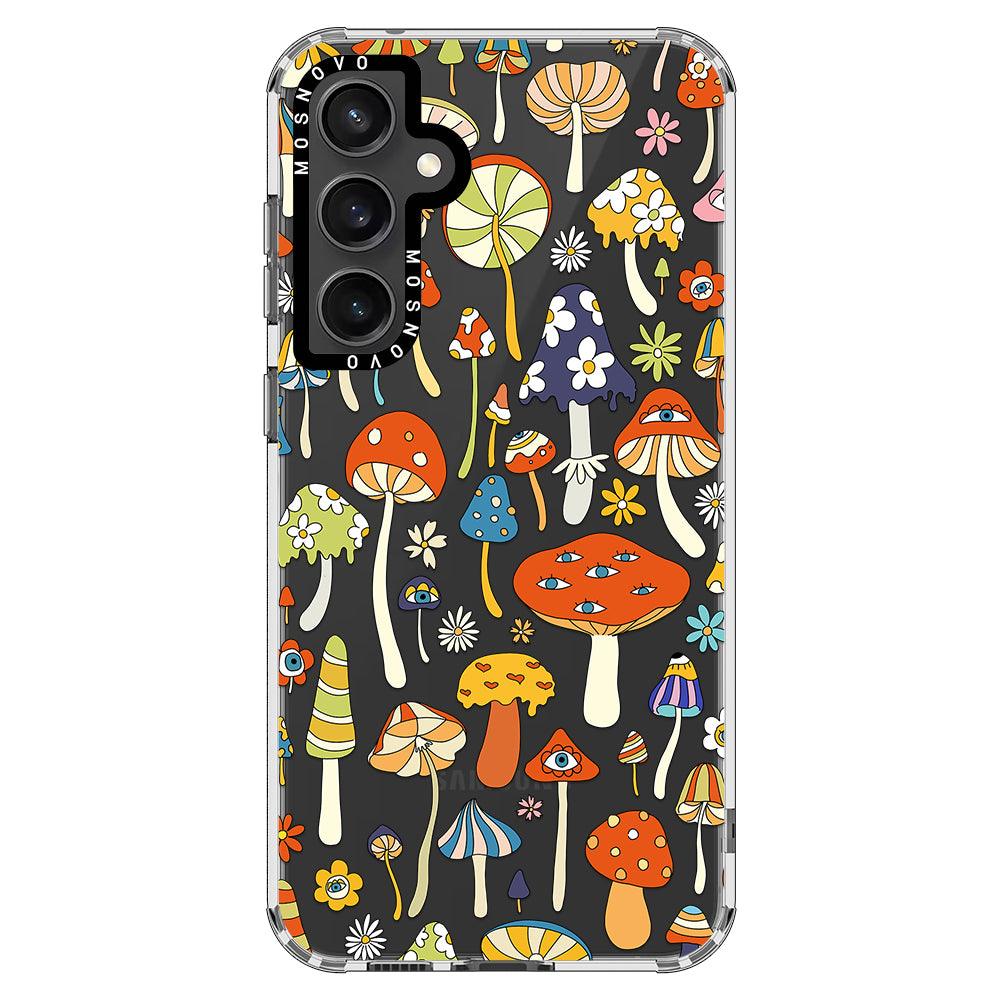 Mushroom Art Phone Case - Samsung Galaxy S23 FE Case