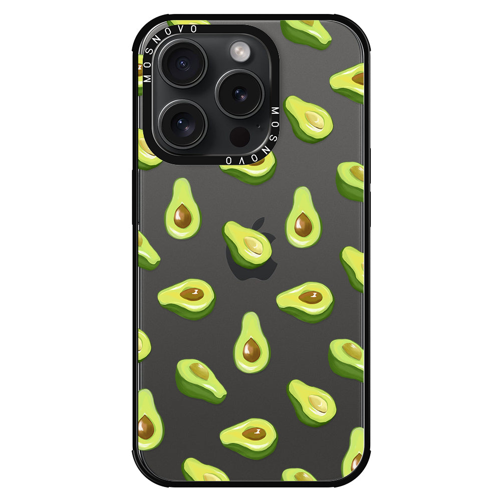 Fleshy Avocado Phone Case - iPhone 15 Pro Case - MOSNOVO