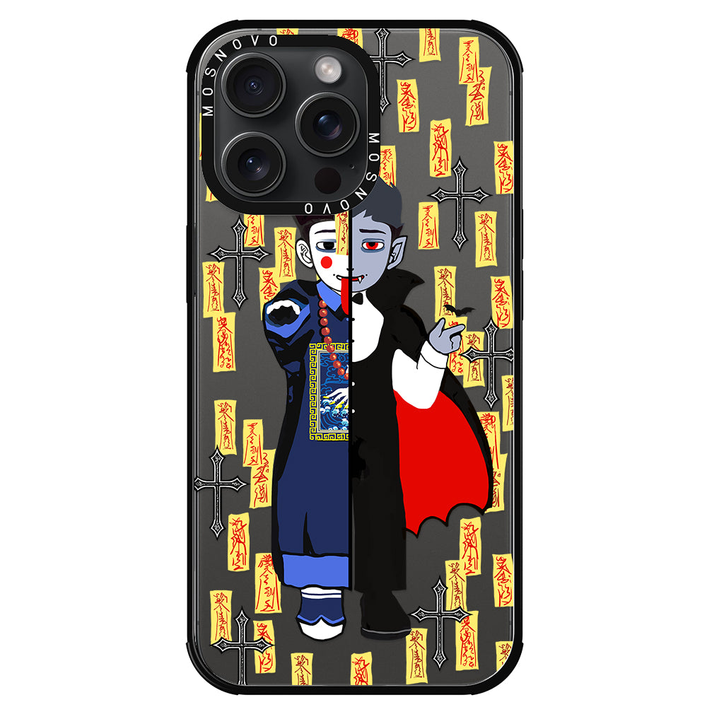 Vampire Vs Jiangshi Phone Case - iPhone 15 Pro Max Case - MOSNOVO