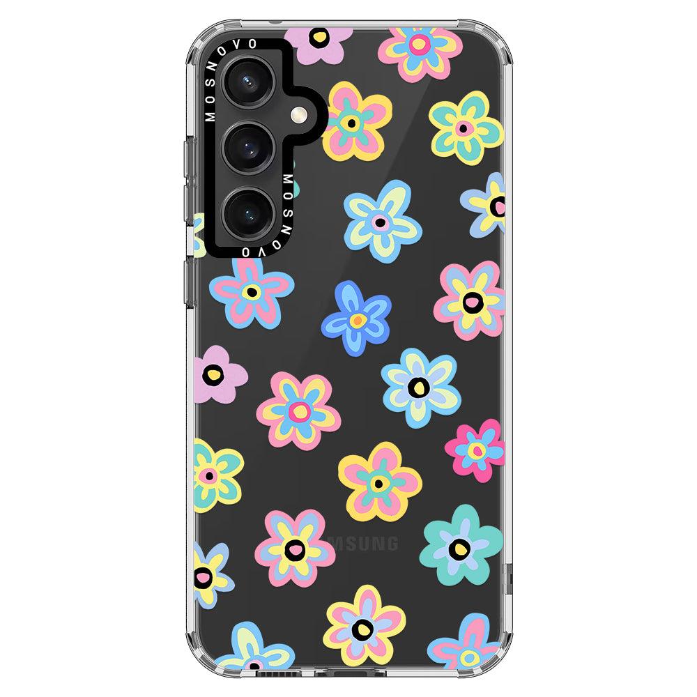 Groovy Flower Phone Case - Samsung Galaxy S23 FE Case