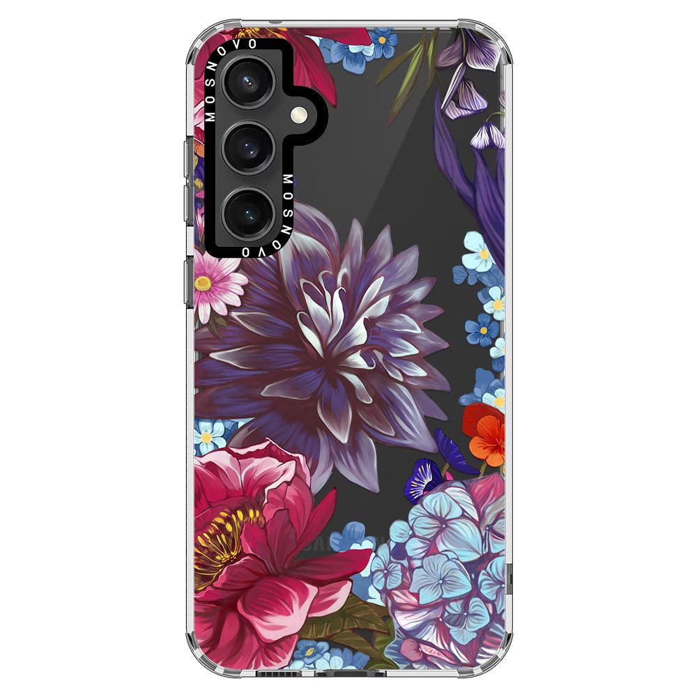 Lilac Floral Phone Case - Samsung Galaxy S23 FE Case