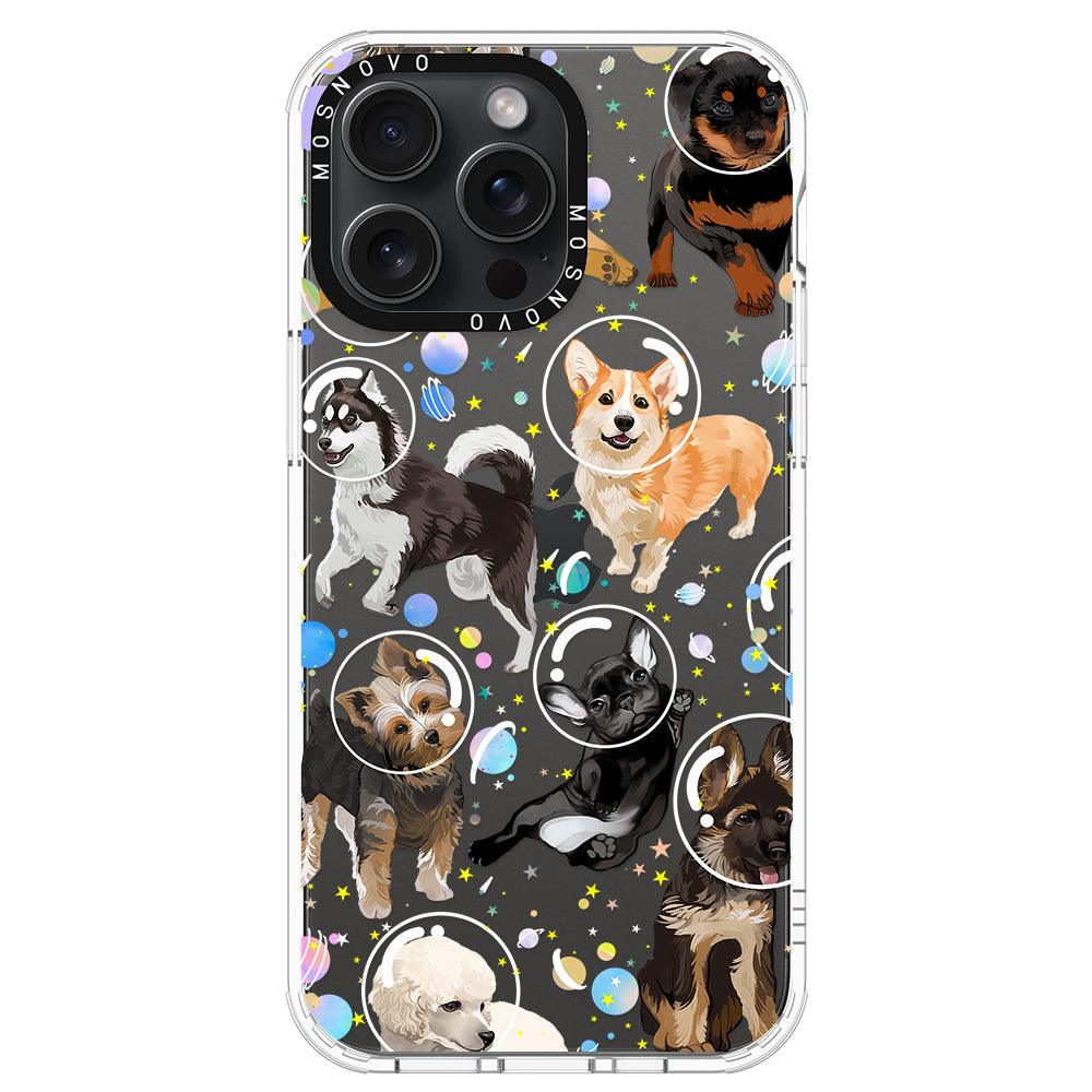 Space Dog Phone Case - iPhone 15 Pro Max Case - MOSNOVO