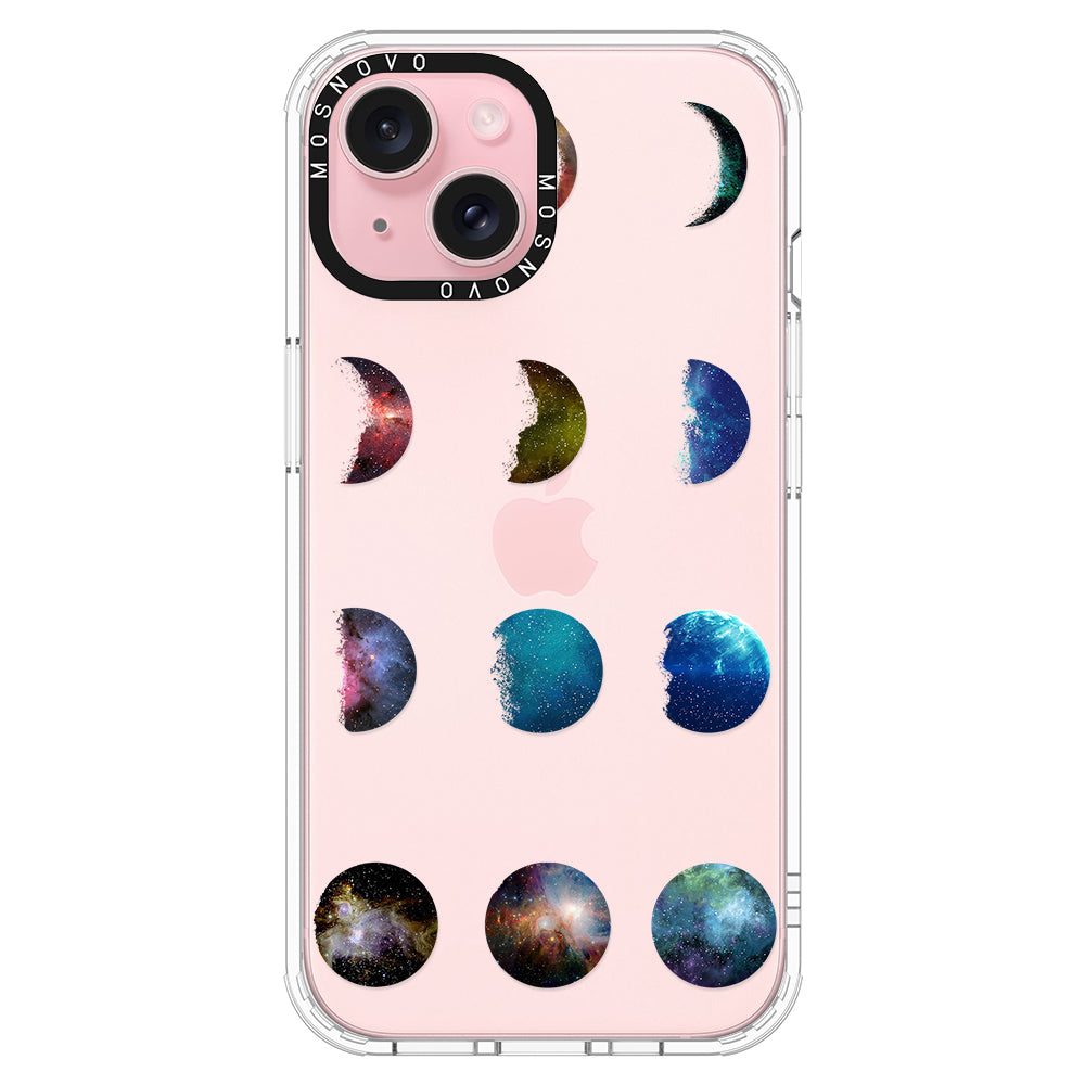 Moon Phase Phone Case - iPhone 15 Plus Case - MOSNOVO