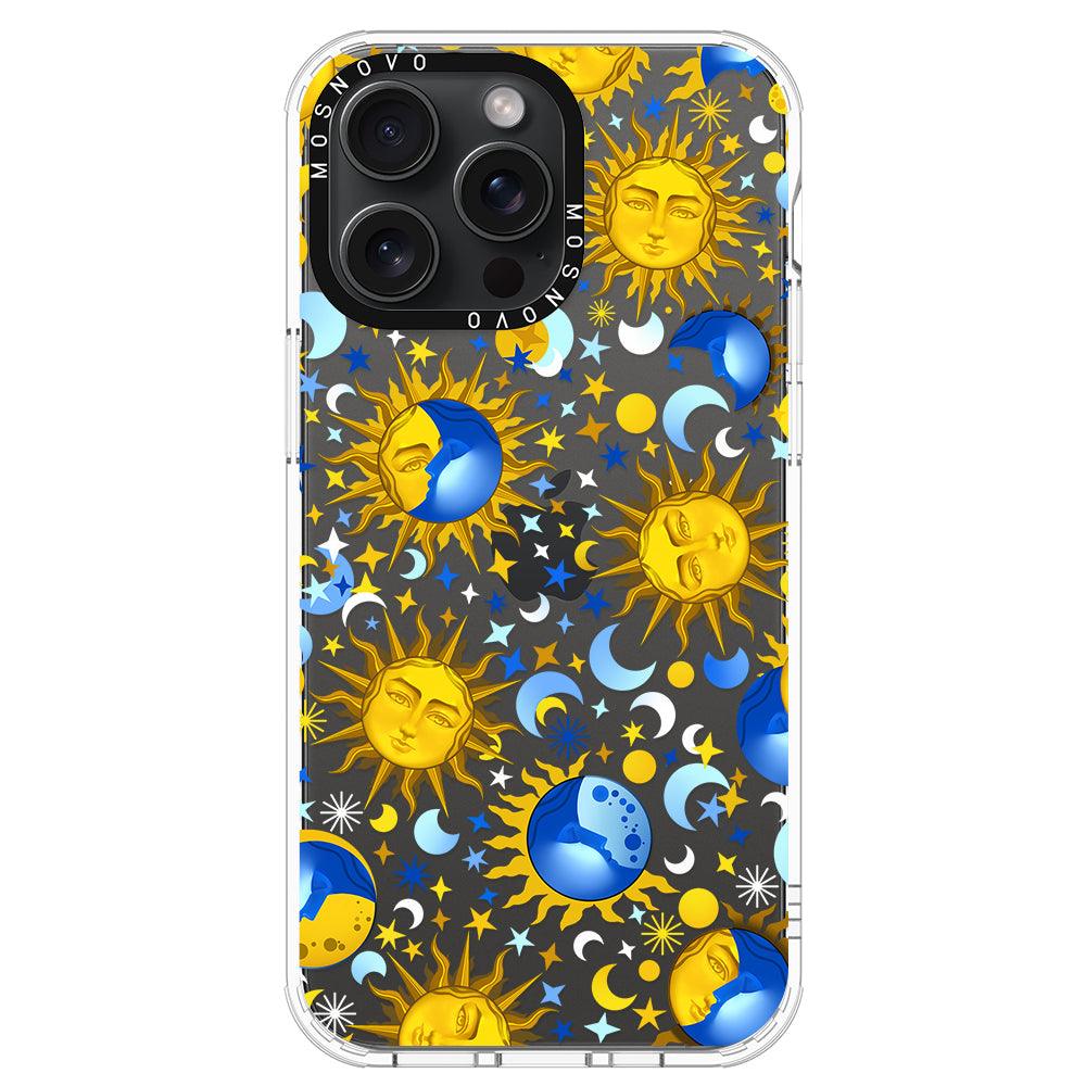 Sun and Moon Phone Case - iPhone 15 Pro Max Case - MOSNOVO