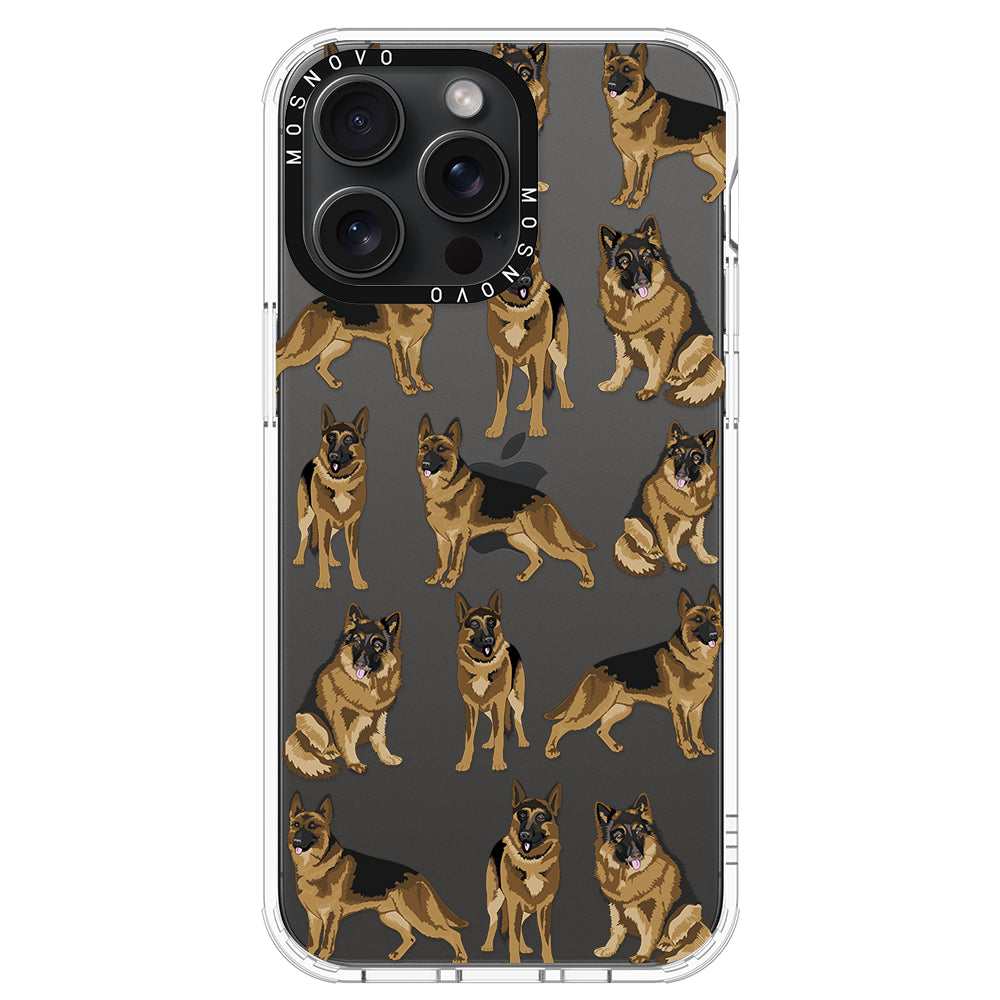 Shepherd Dog Phone Case - iPhone 15 Pro Max Case - MOSNOVO