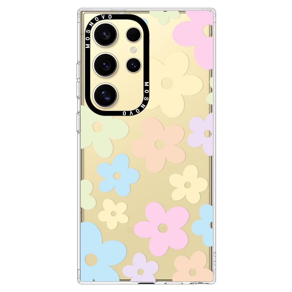 Pastel Flower Phone Case - Samsung Galaxy S24 Ultra Case