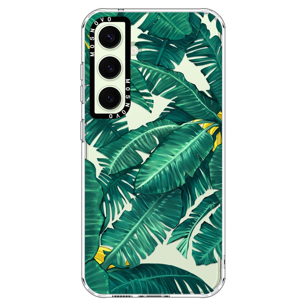 Banana Leaf Phone Case - Samsung Galaxy S24 Plus Case - MOSNOVO