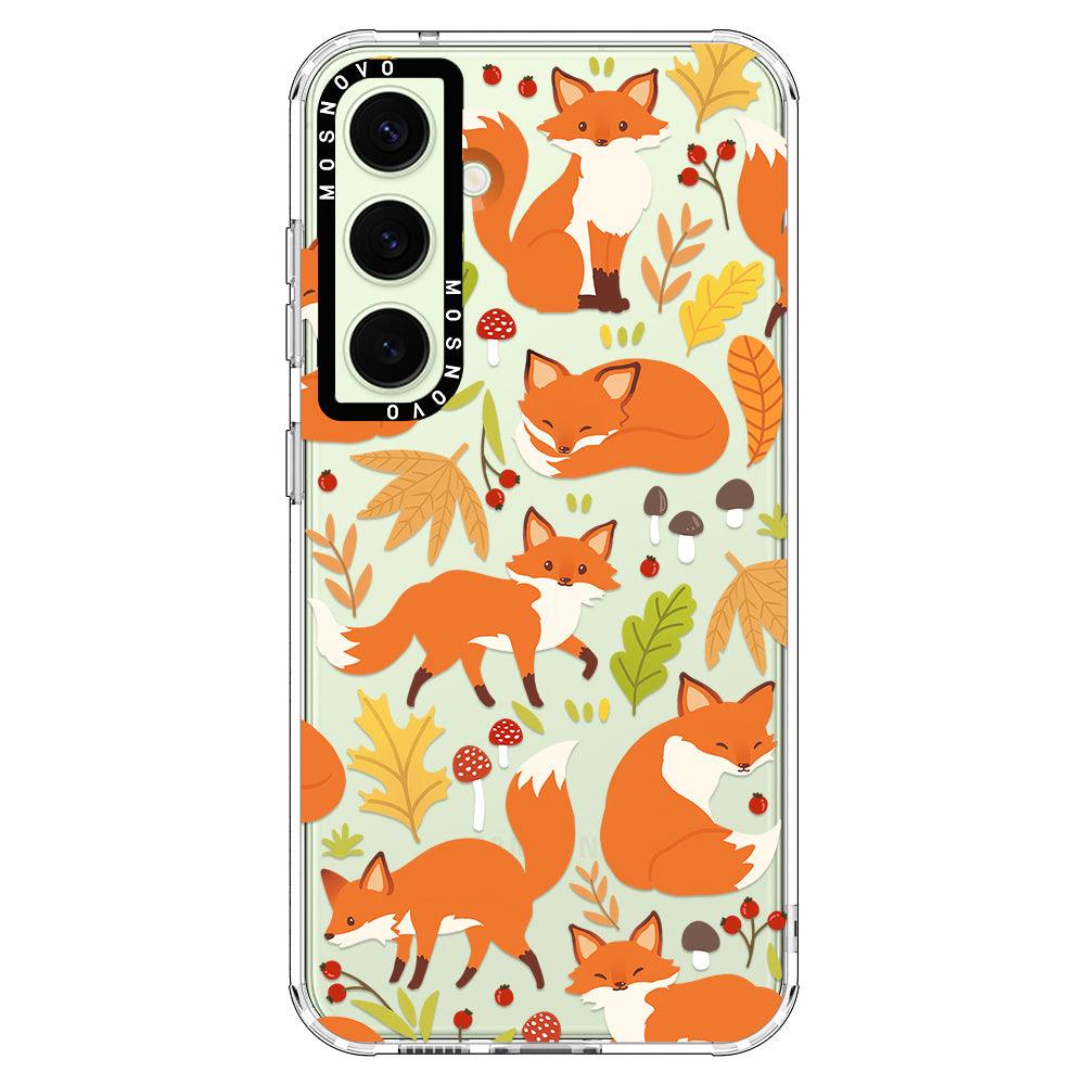 Autumn Fox Phone Case - Samsung Galaxy S24 Plus Case - MOSNOVO