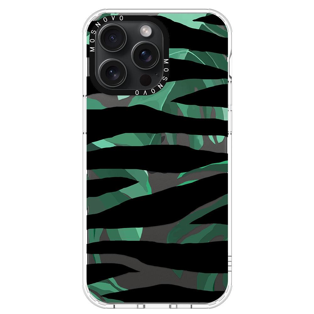 Wild Zebra Phone Case - iPhone 15 Pro Max Case - MOSNOVO