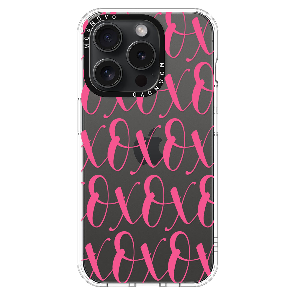 XOXO Phone Case - iPhone 15 Pro Case - MOSNOVO