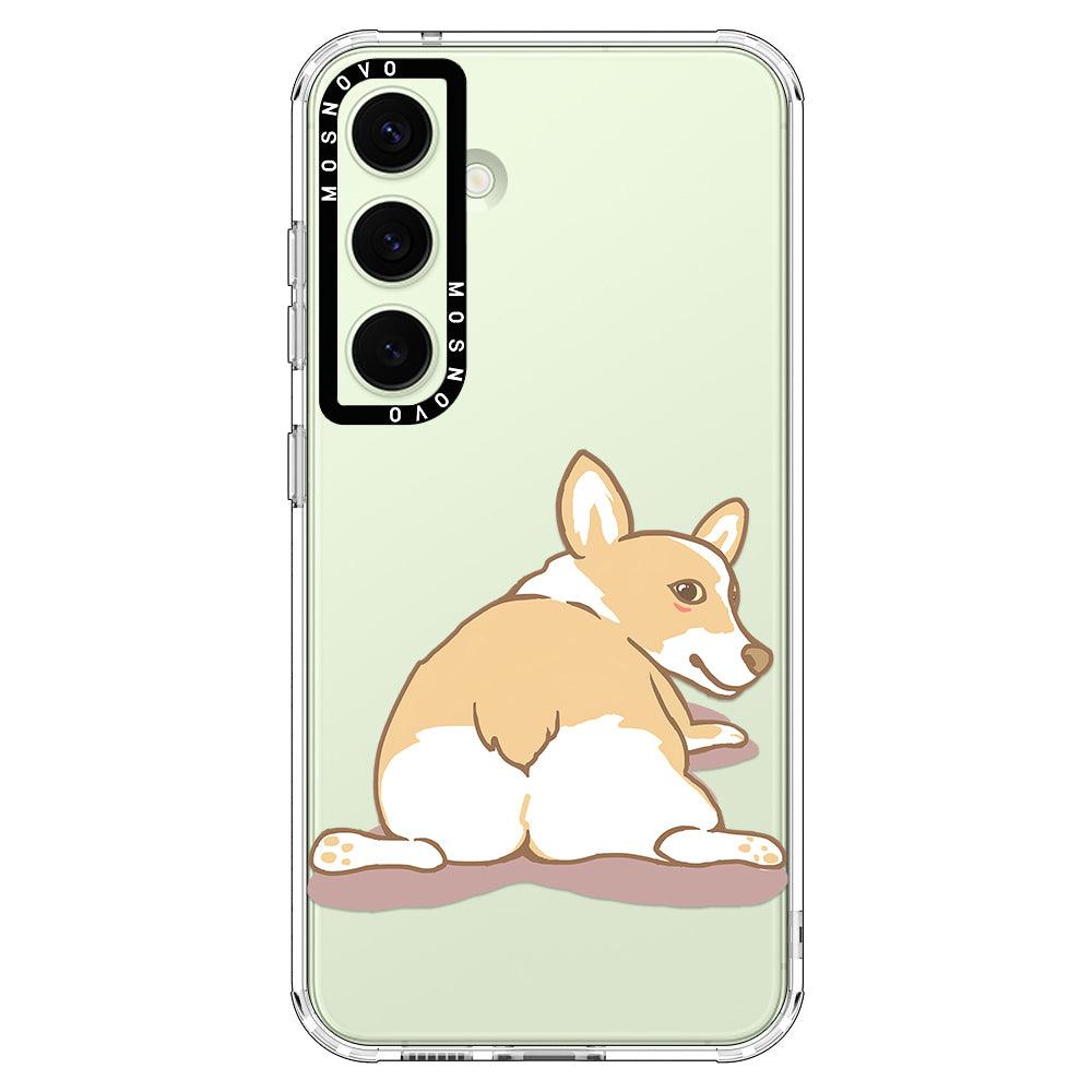 Corgi Butt Phone Case - Samsung Galaxy S24 Plus Case - MOSNOVO