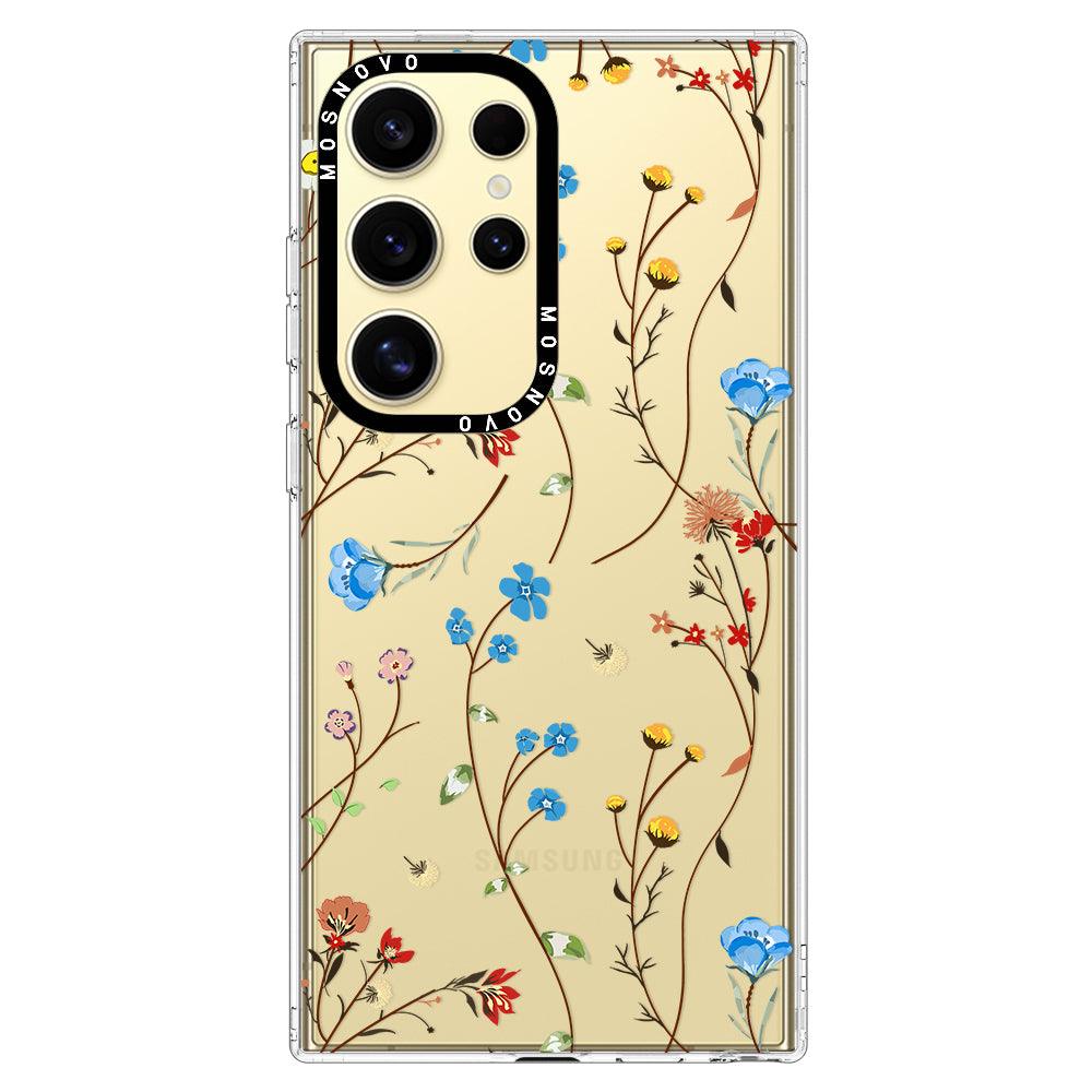 Wildfloral Phone Case - Samsung Galaxy S24 Ultra Case - MOSNOVO