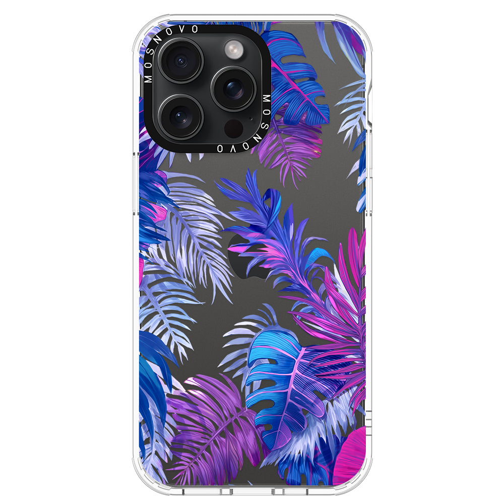 Fancy Palm Leaves Phone Case - iPhone 15 Pro Max Case - MOSNOVO