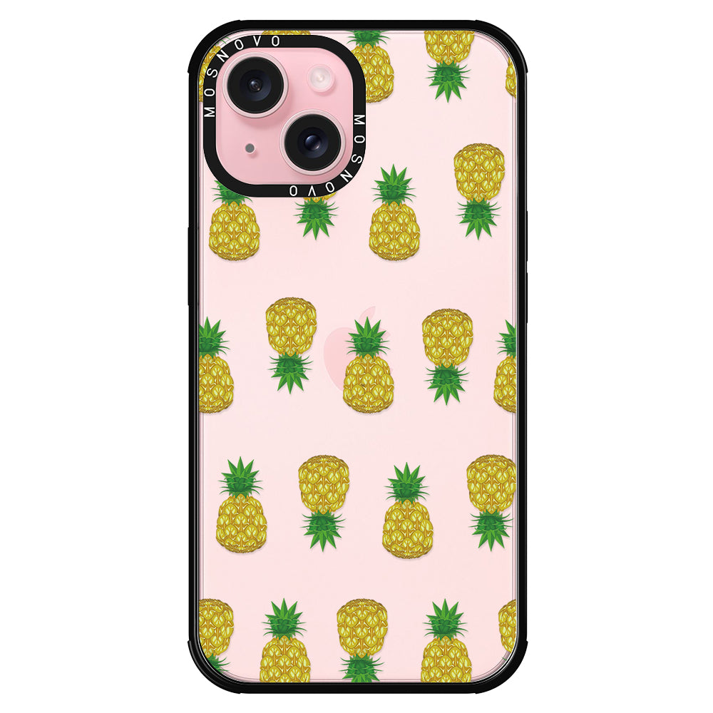 Cute Pineapples Phone Case - iPhone 15 Plus Case - MOSNOVO