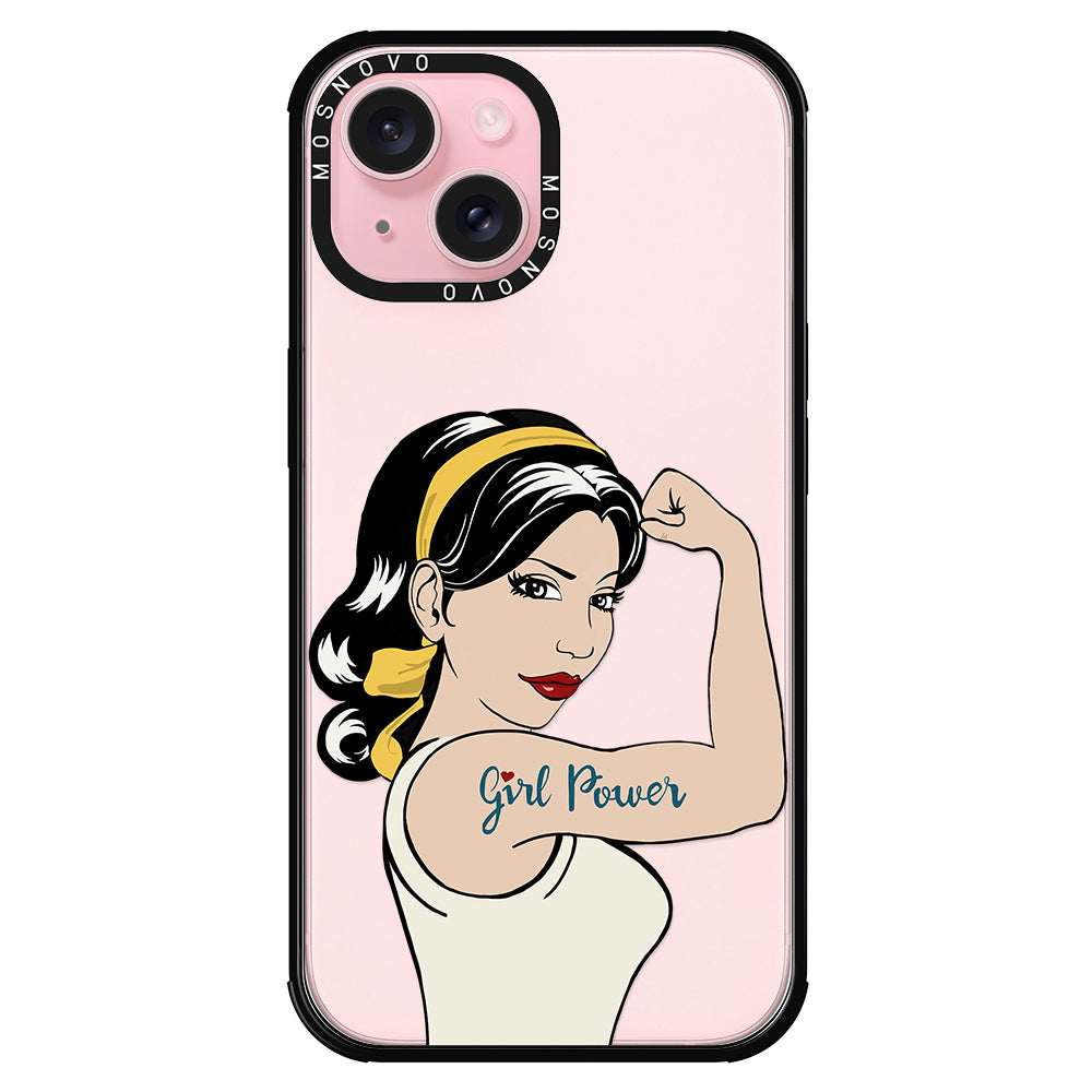 Girl Power Phone Case - iPhone 15 Case - MOSNOVO