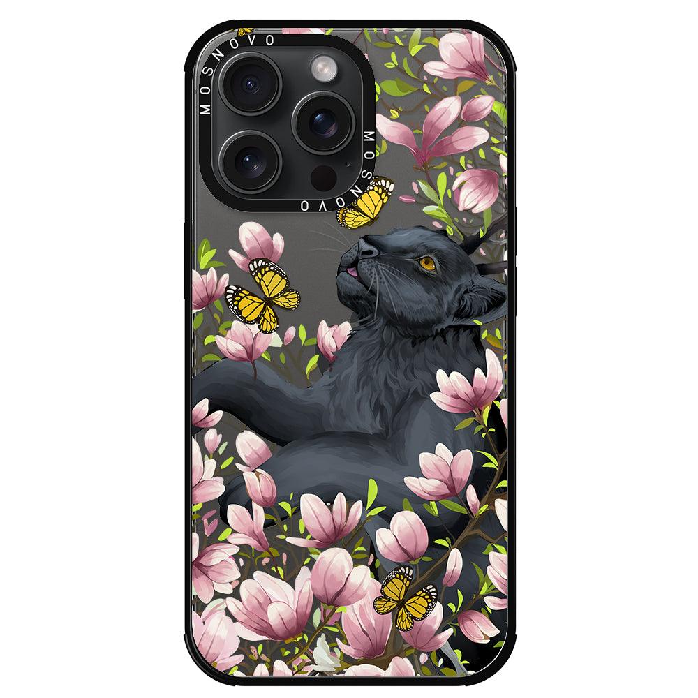 Black Panther Phone Case - iPhone 15 Pro Max Case - MOSNOVO