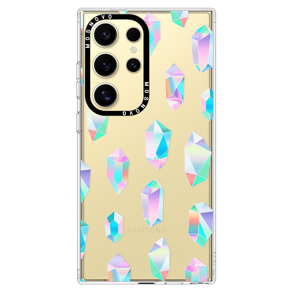 Crystal Gradient Diamond Phone Case - Samsung Galaxy S24 Ultra Case - MOSNOVO