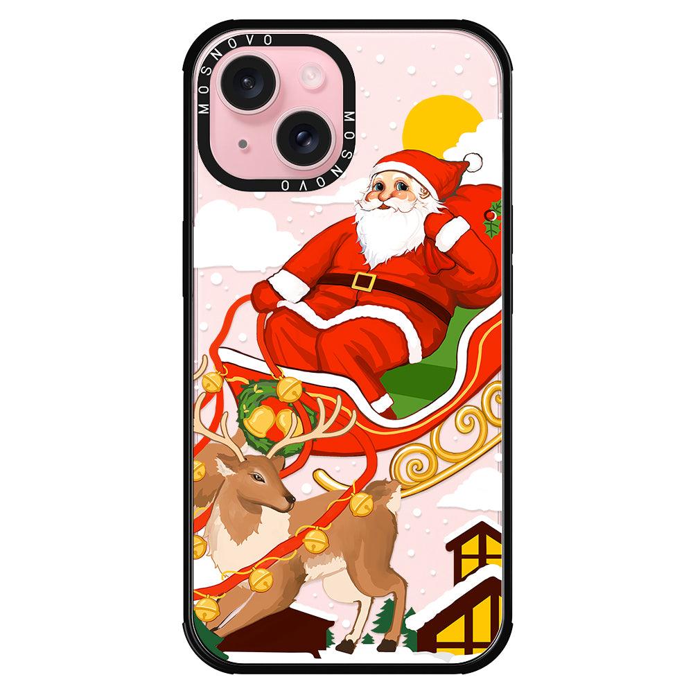 Santa Claus Phone Case - iPhone 15 Case - MOSNOVO