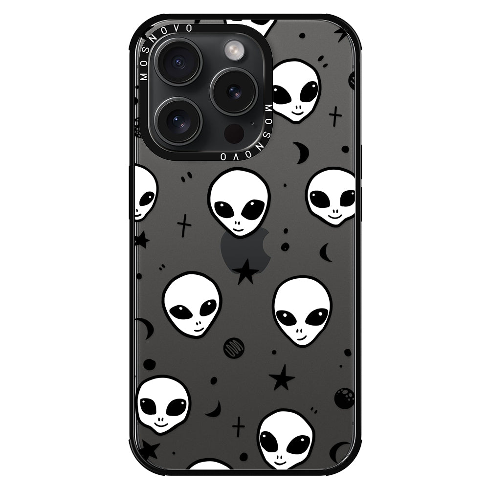 Cute Alien Phone Case - iPhone 15 Pro Case - MOSNOVO