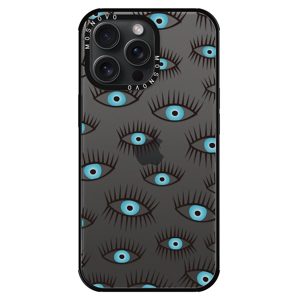 Evil Eye Phone Case - iPhone 15 Pro Max Case - MOSNOVO