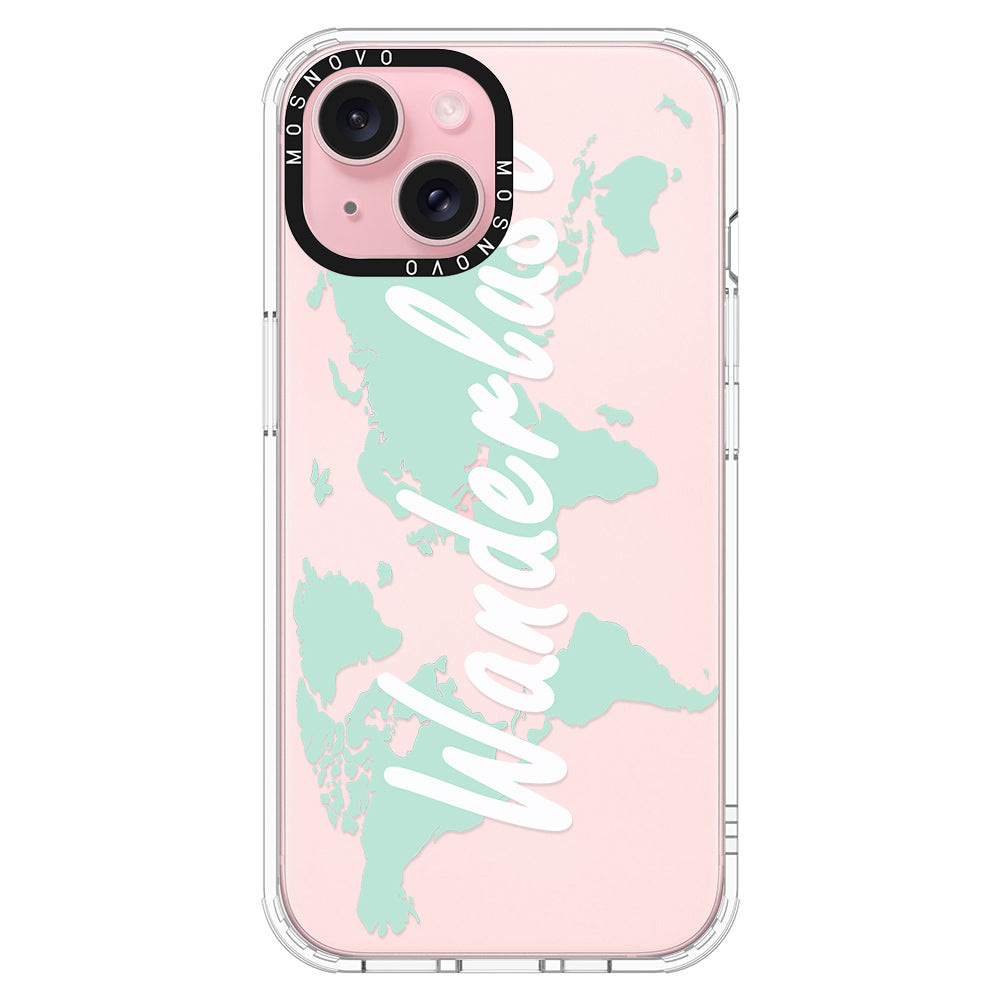 Wanderlust Phone Case - iPhone 15 Case Clear