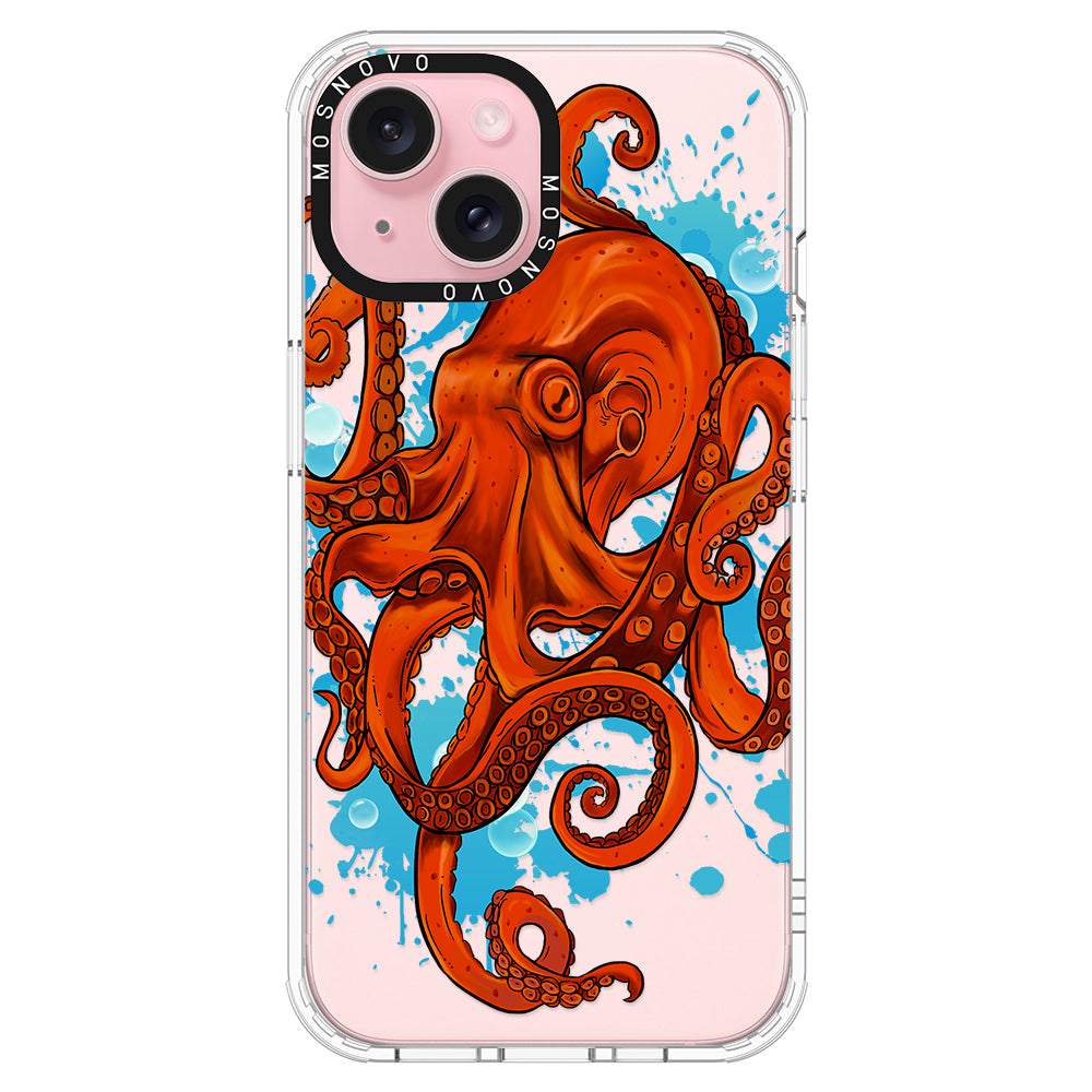 Octupus Phone Case - iPhone 15 Case - MOSNOVO