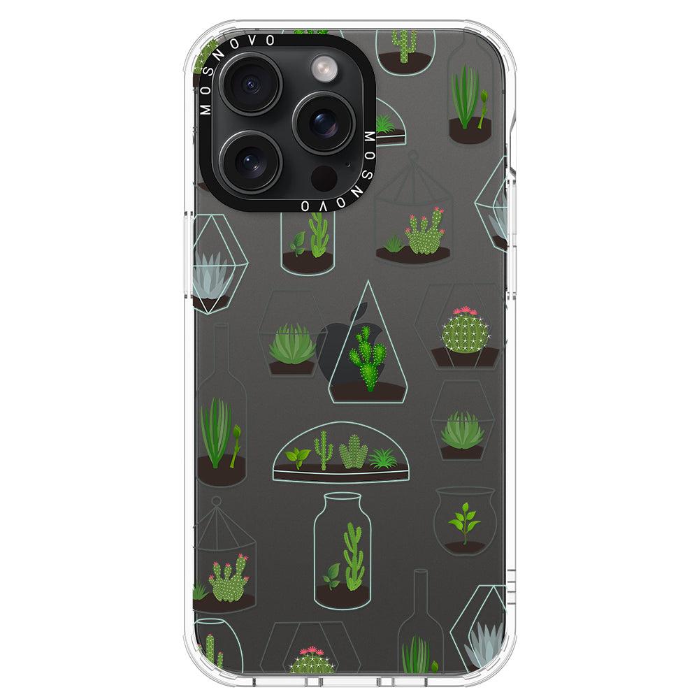 Cactus Plant Phone Case - iPhone 15 Pro Max Case - MOSNOVO