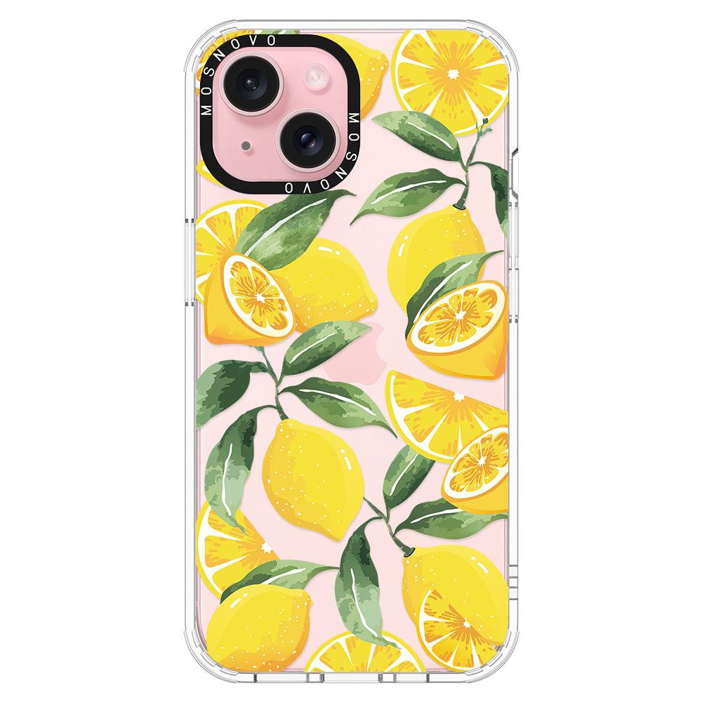 Lemon Phone Case - iPhone 15 Plus Case - MOSNOVO