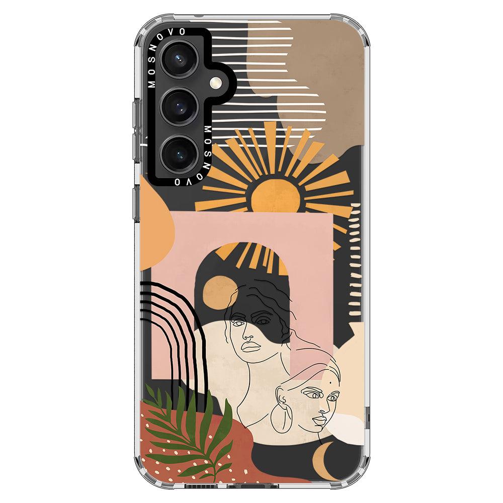 Modern Collage Art Phone Case - Samsung Galaxy S23 FE Case