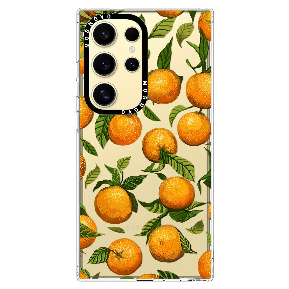 Tangerine Phone Case - Samsung Galaxy S24 Ultra Case - MOSNOVO