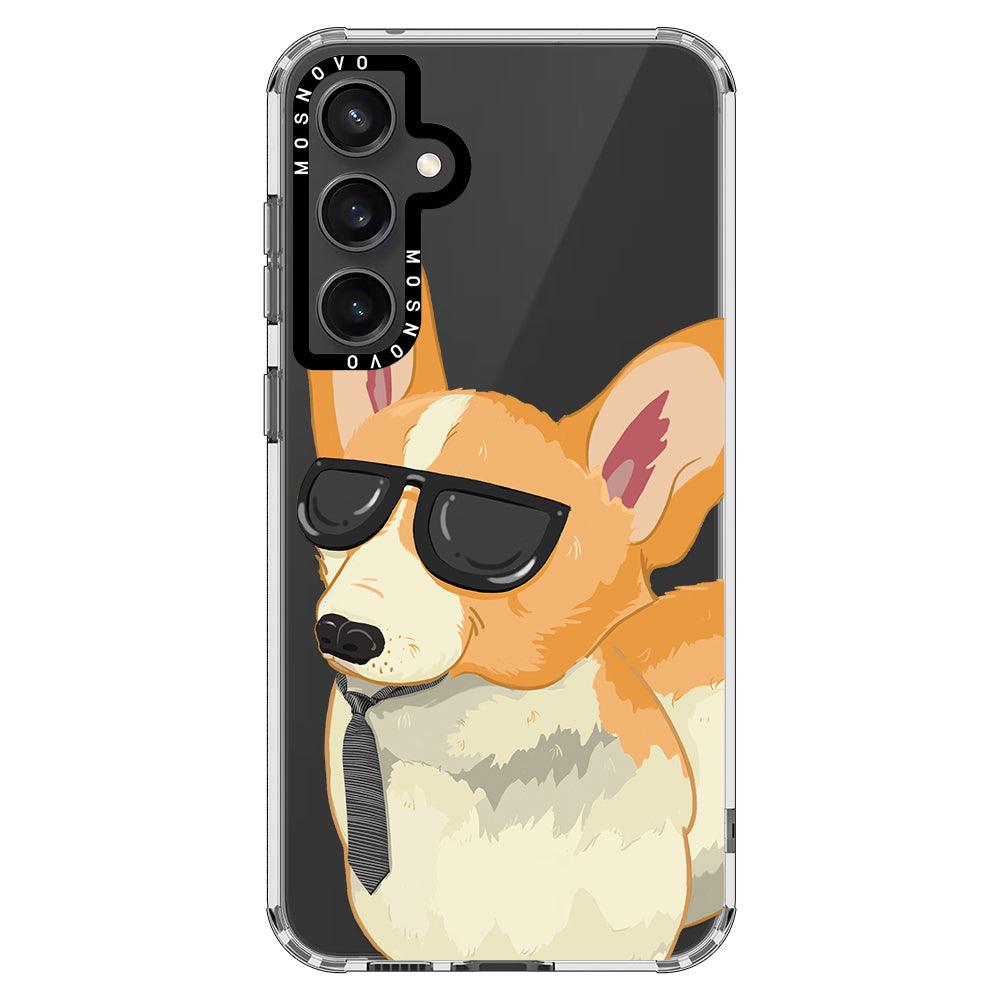 Fluffy Corgi Phone Case - Samsung Galaxy S23 FE Case