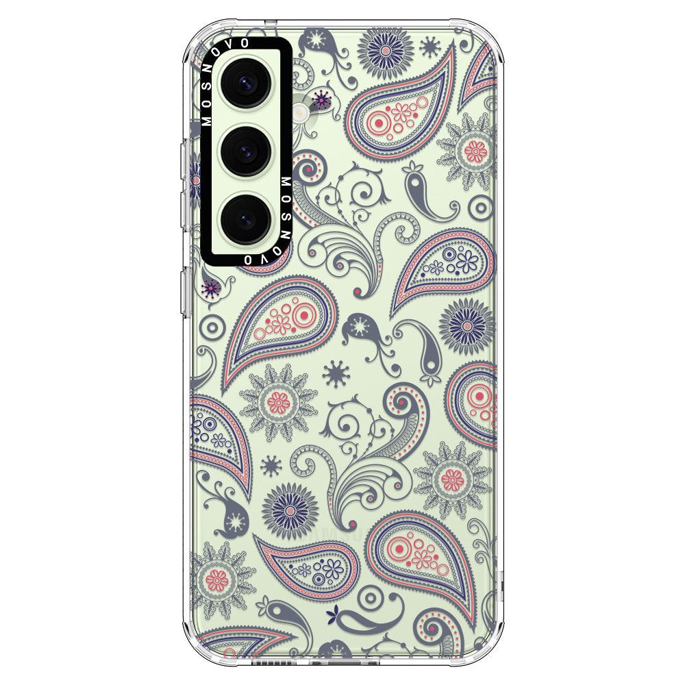 Paisley Phone Case - Samsung Galaxy S24 Plus Case - MOSNOVO