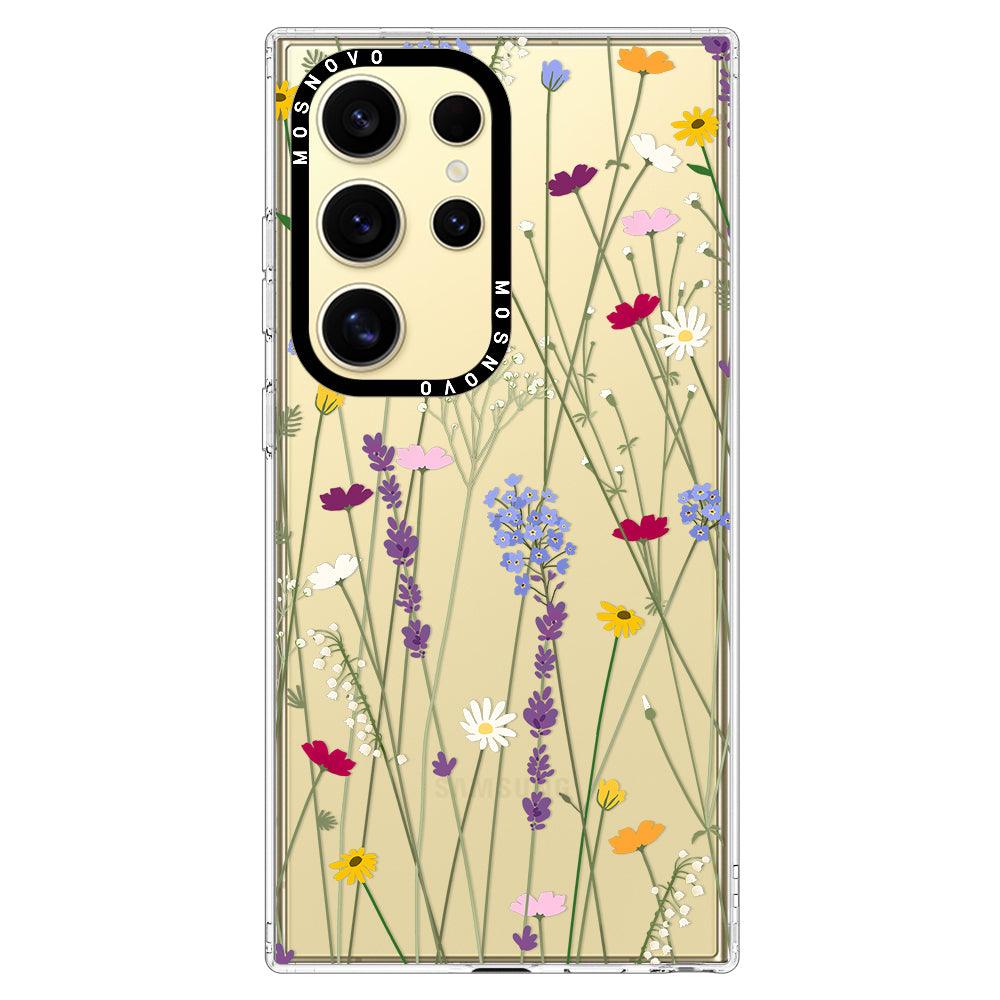 Floral Garden Phone Case - Samsung Galaxy S24 Ultra Case - MOSNOVO