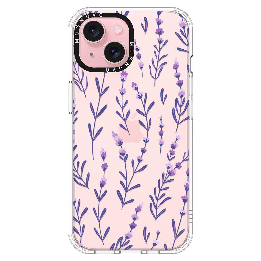 Lavenders Phone Case - iPhone 15 Case - MOSNOVO