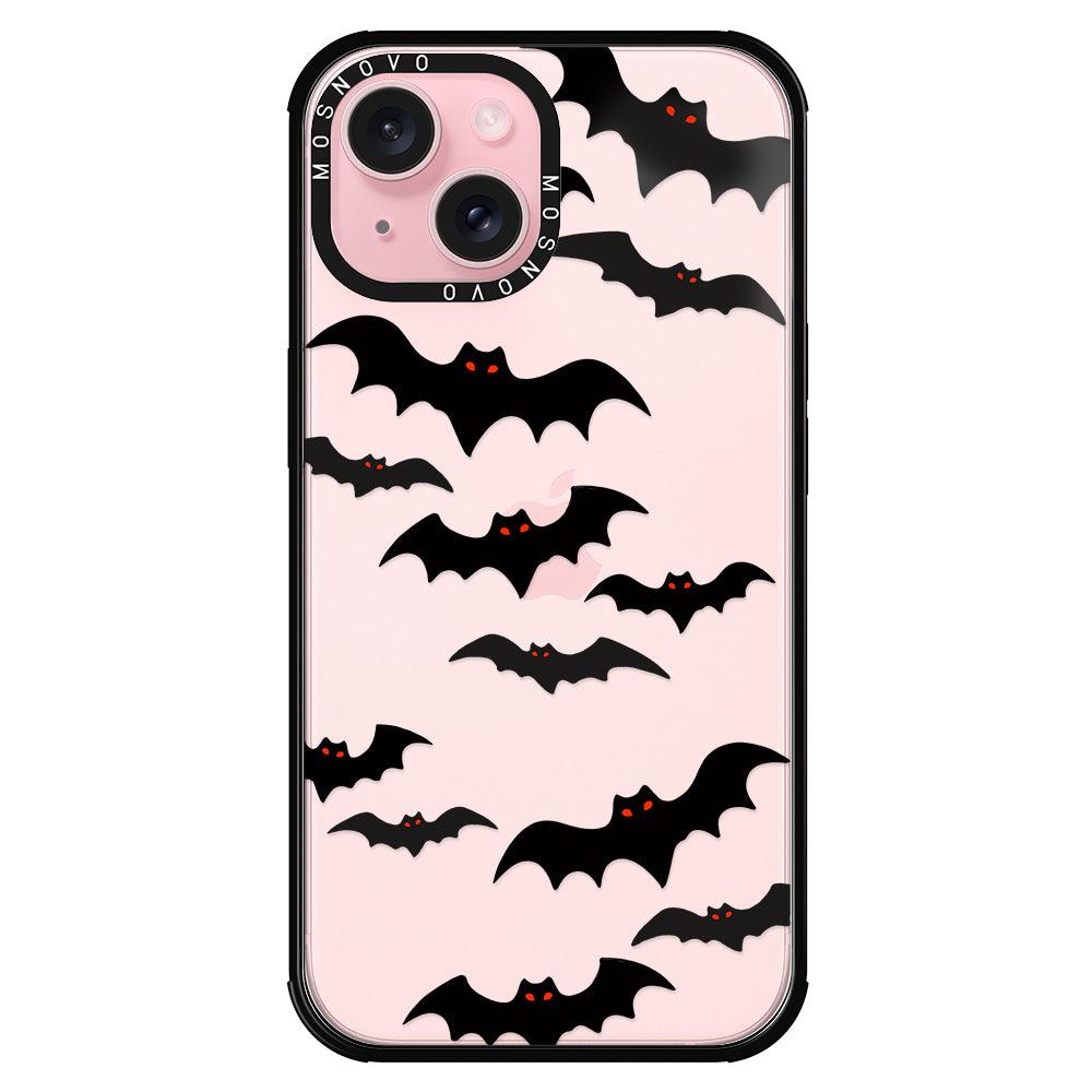 Evil Bat Phone Case - iPhone 15 Plus Case - MOSNOVO