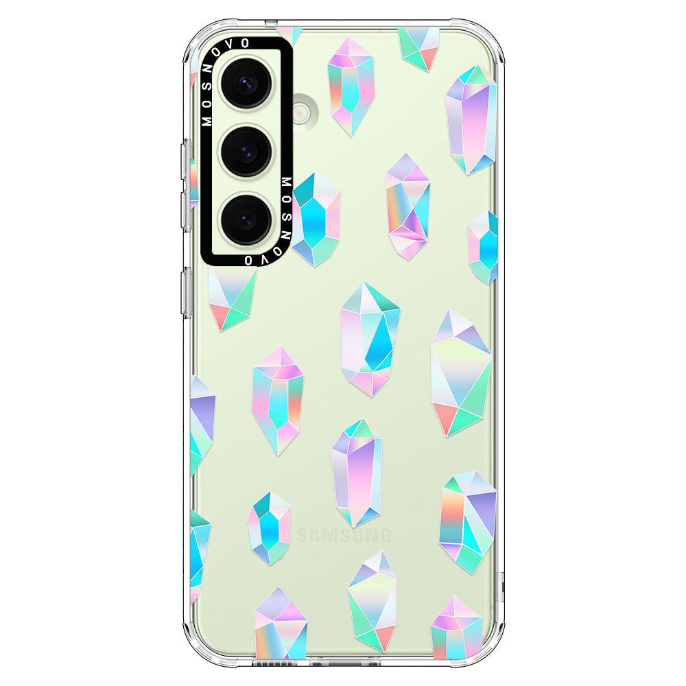 Crystal Gradient Diamond Phone Case - Samsung Galaxy S24 Plus Case - MOSNOVO