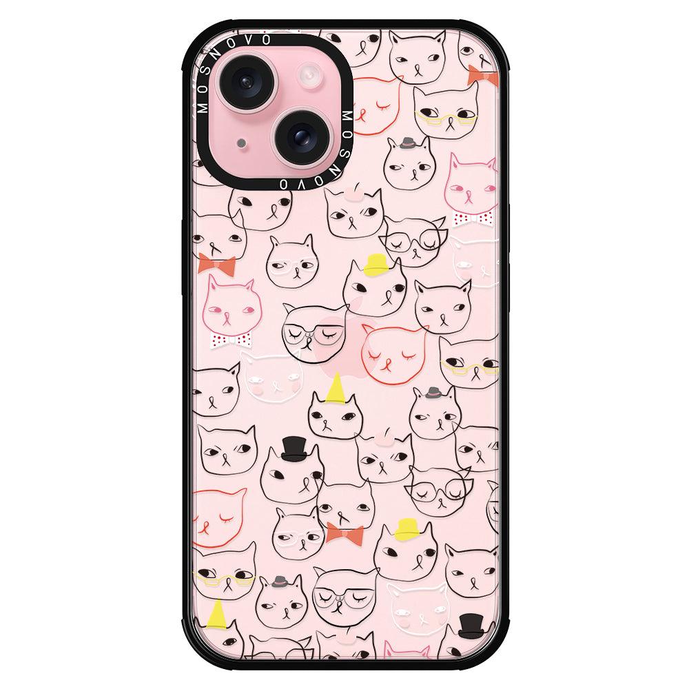 Grumpy Cat Phone Case - iPhone 15 Case - MOSNOVO