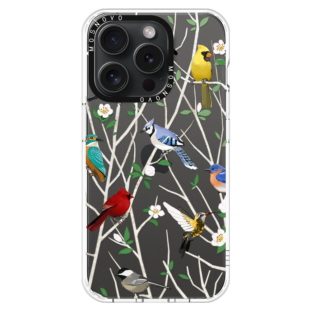 Wild Bird Phone Case - iPhone 15 Pro Case - MOSNOVO