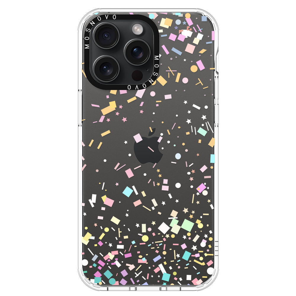 Confetti Phone Case - iPhone 15 Pro Max Case - MOSNOVO