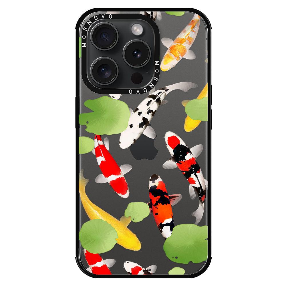 Koi Phone Case - iPhone 15 Pro Case - MOSNOVO