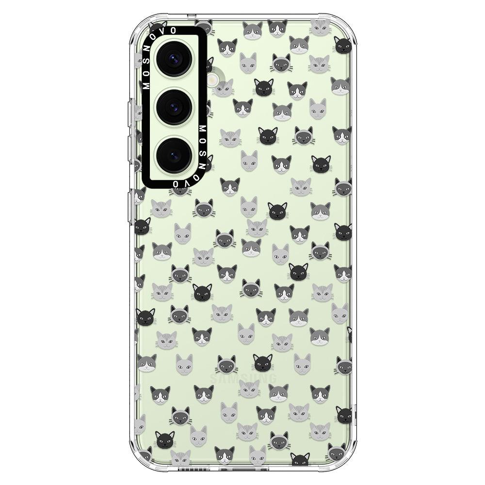 Cats Phone Case - Samsung Galaxy S24 Plus Case - MOSNOVO