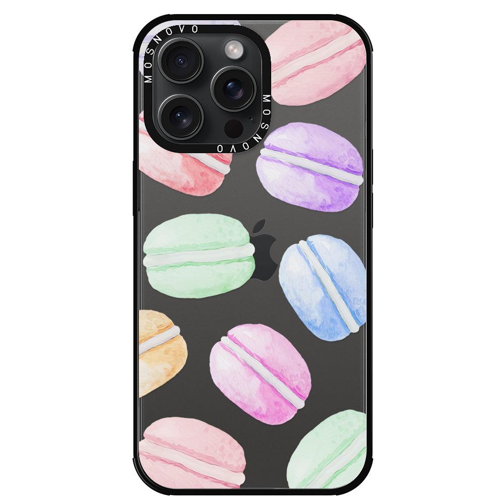 Pastel Macaron Phone Case - iPhone 15 Pro Max Case - MOSNOVO