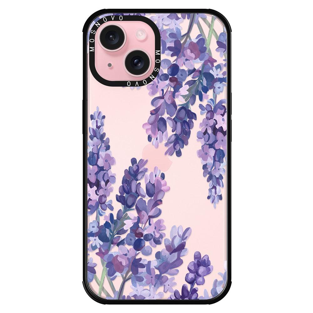 Lavender Phone Case - iPhone 15 Case - MOSNOVO