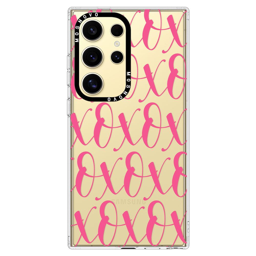 XOXO Phone Case - Samsung Galaxy S24 Ultra Case - MOSNOVO