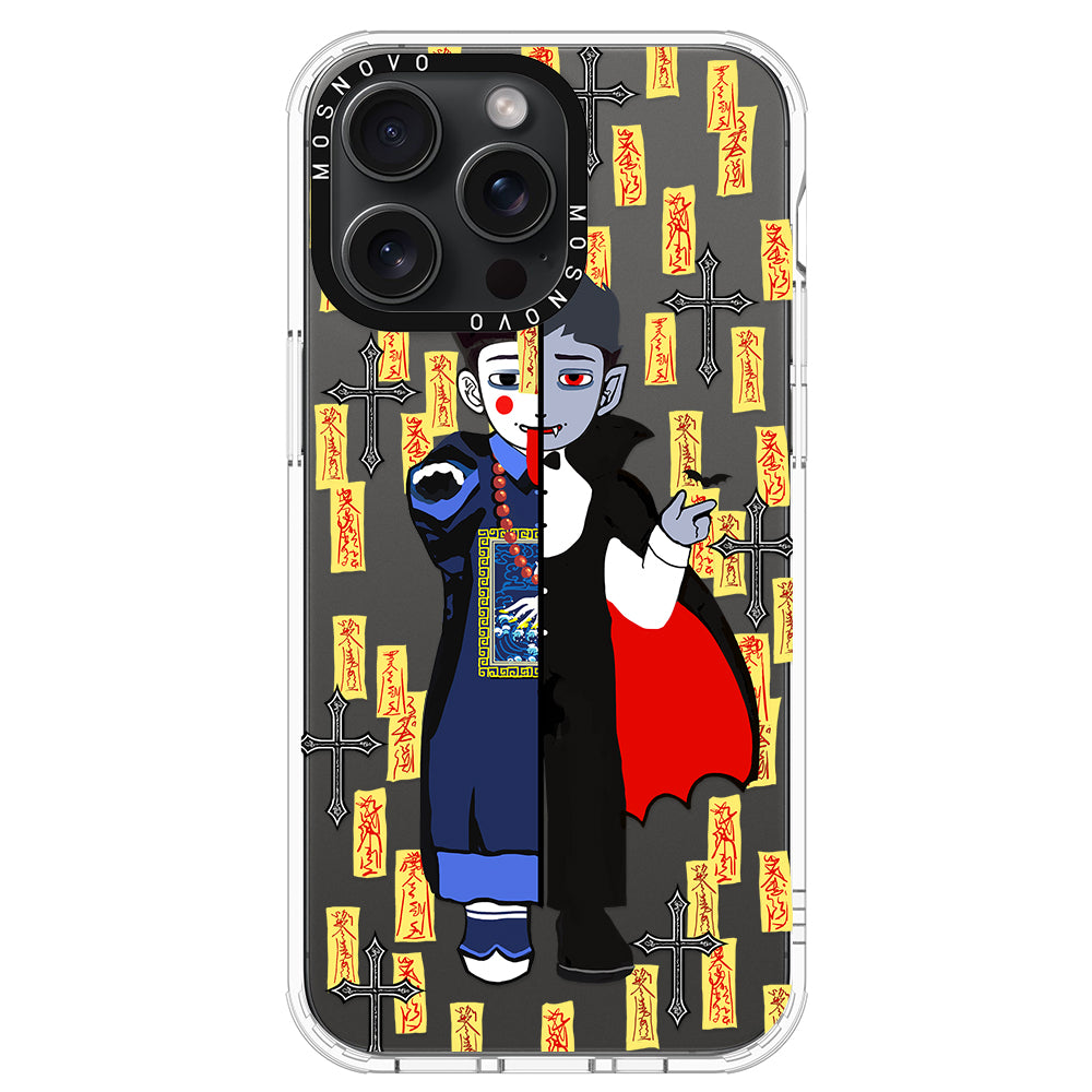 Vampire Vs Jiangshi Phone Case - iPhone 15 Pro Max Case - MOSNOVO